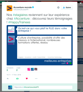 Tweet Accenture